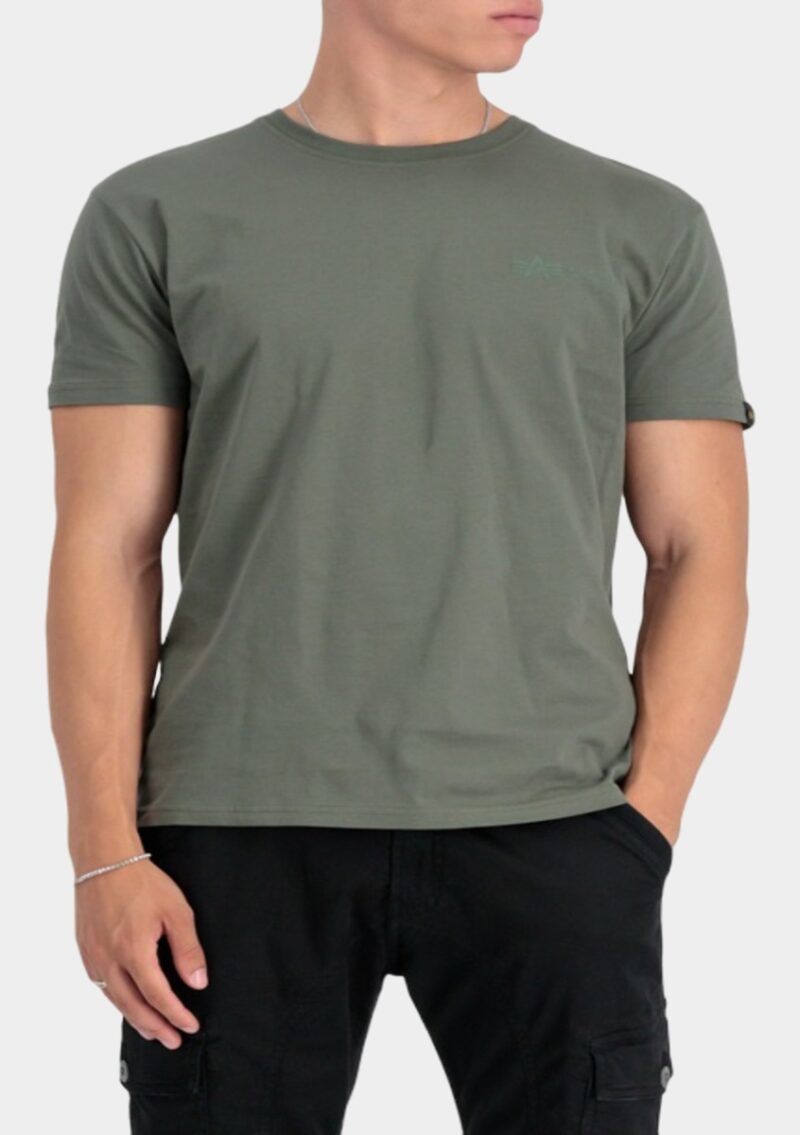 Camiseta Air Force con Bordado Espalda marca Alpha Industries
