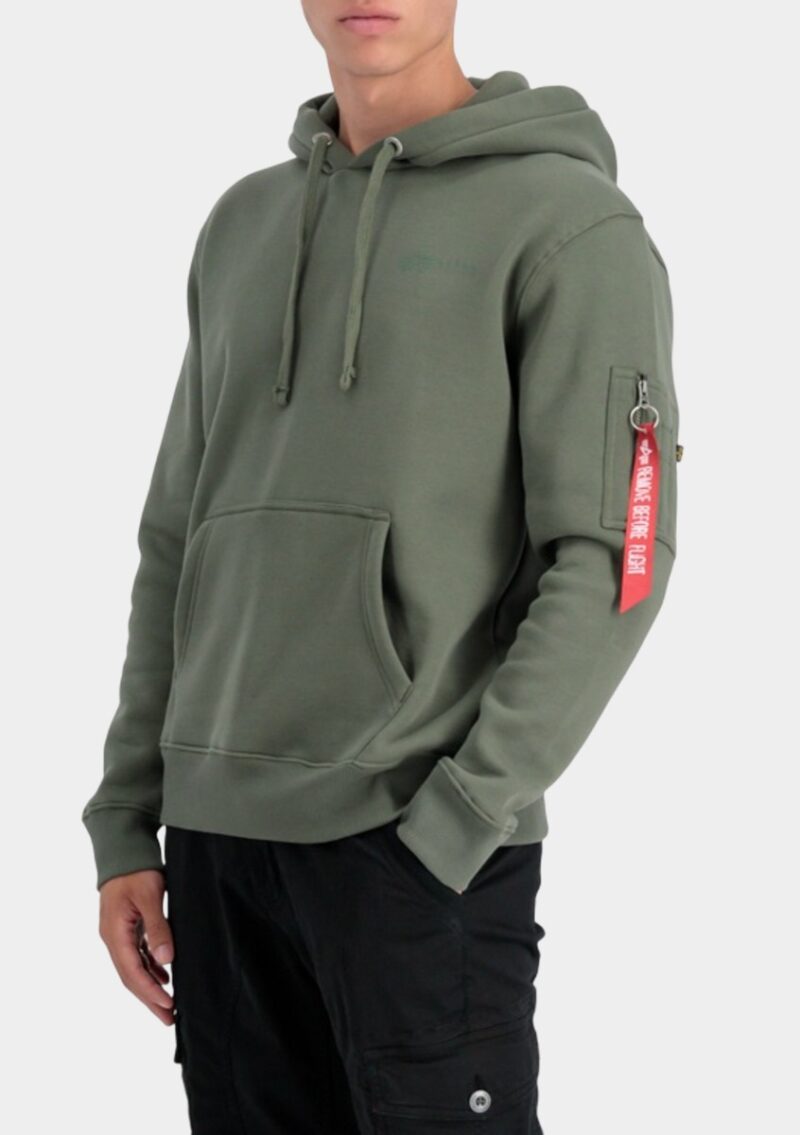 Sudadera Airforce con Bordado espalda de la marca Alpha Industries