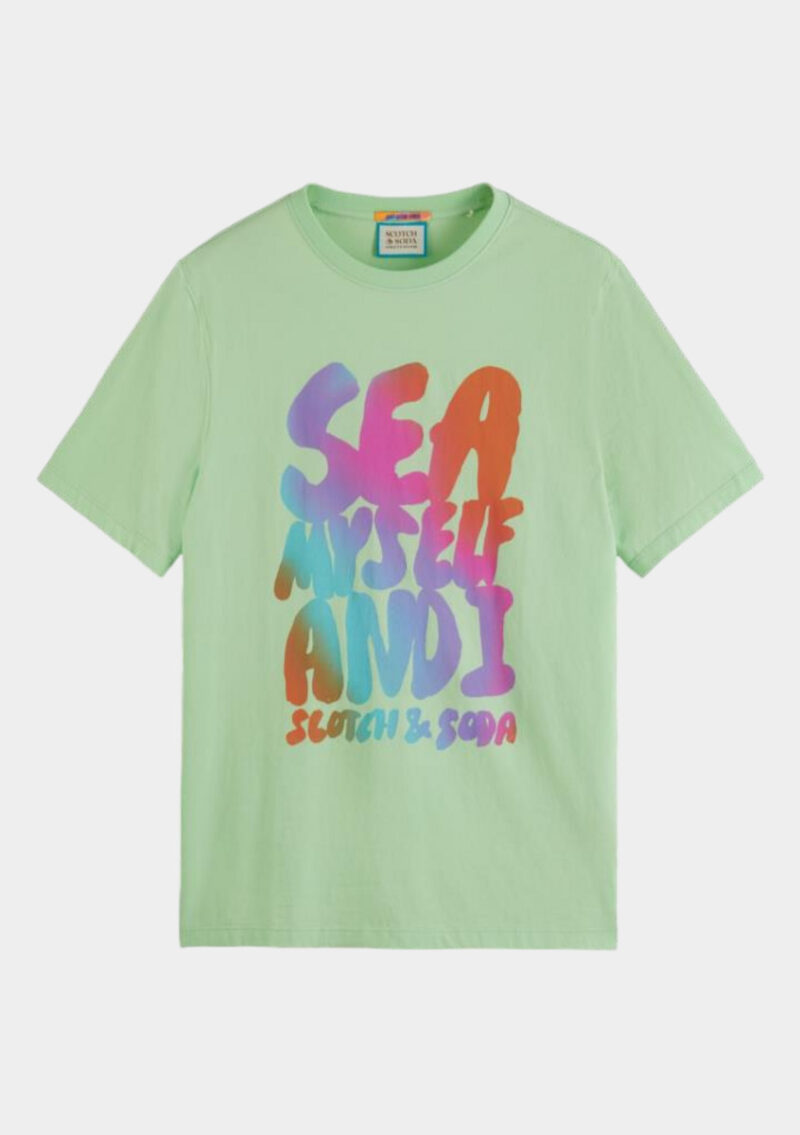 Camiseta Sea My Self marca Scotch & Soda