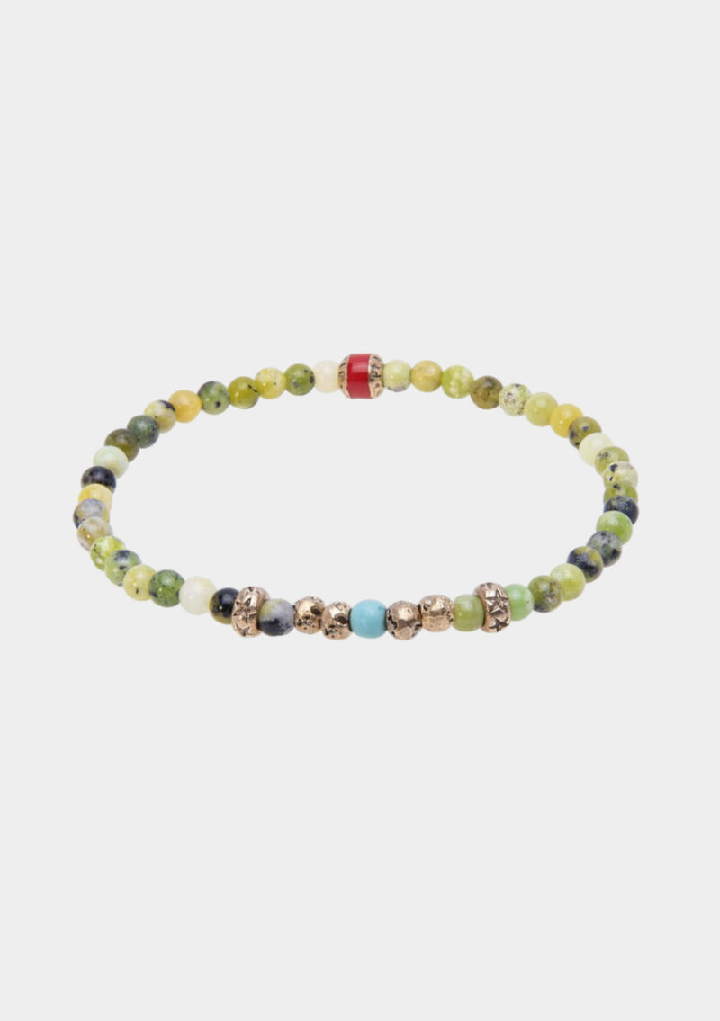 Pulsera Alma Jade amarillo marca Plata de Palo