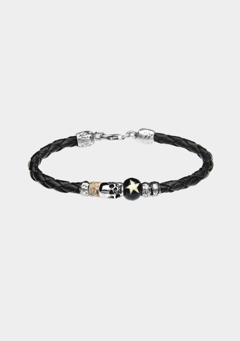 Pulsera Skull Marajo marca Plata de Palo