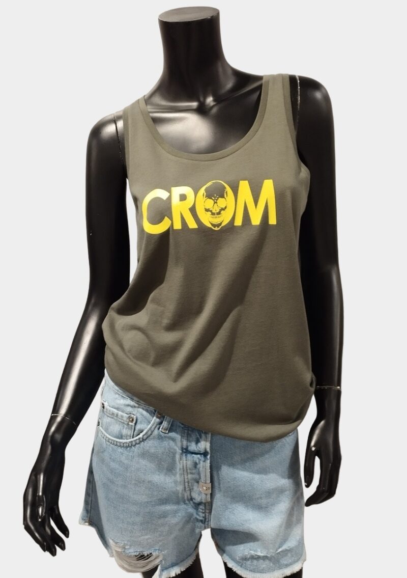 Camiseta tirantes logo marca Crom