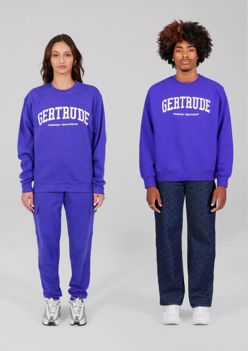 Sudadera básica unisex marca Gertrude