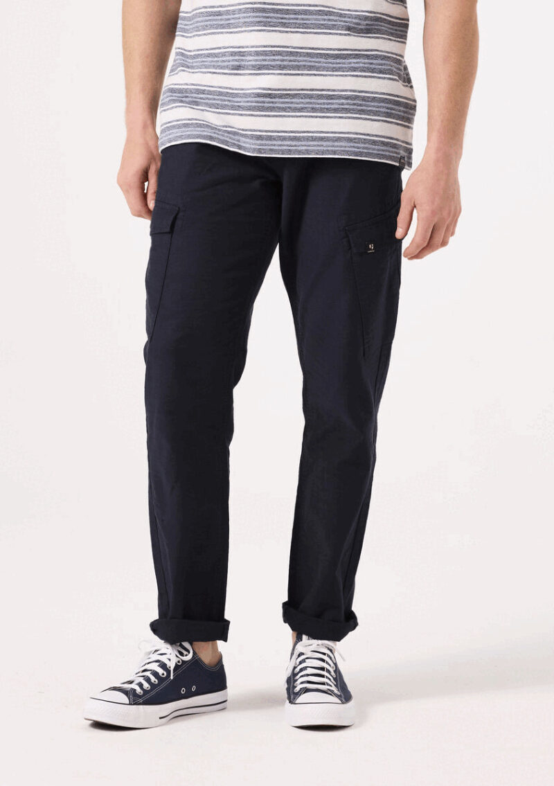 Pantalón cargo algodón y lino marca Garcia