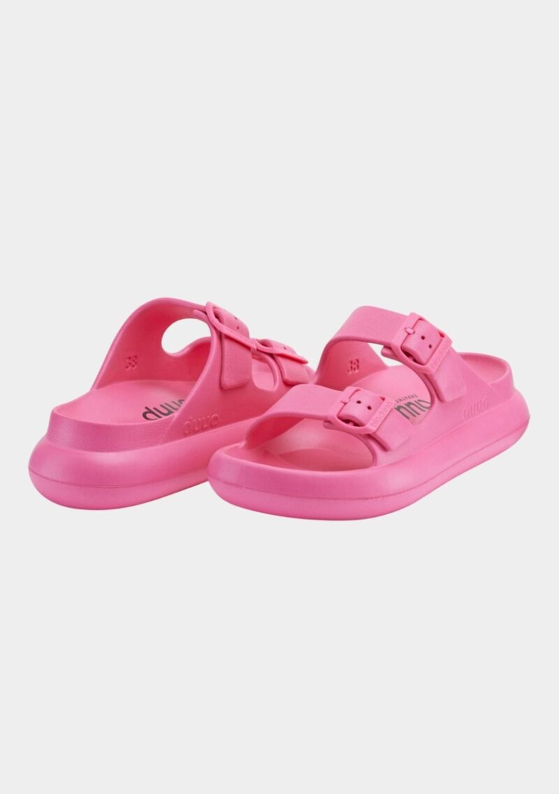 Sandalia goma plataforma Eva Curvi rosa Duuo