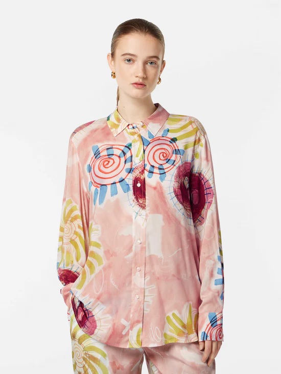 Camisa relaxed estampada Scotch&Soda