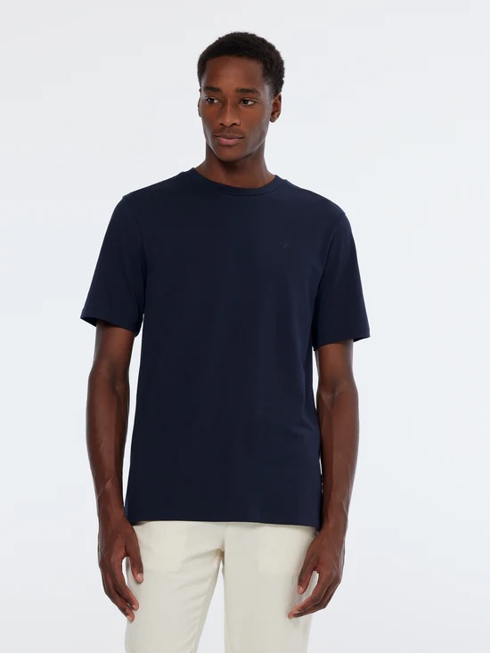 Camiseta basica logo Scotch&Soda