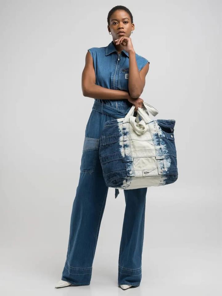 Tote Bag Washed denim Replay