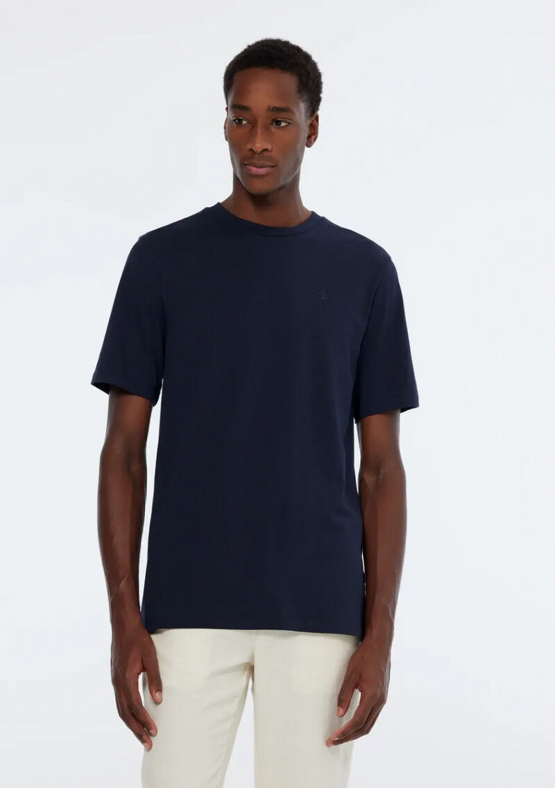 Camiseta básica logo marca Scotch & Soda