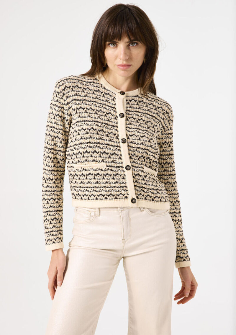 Chaqueta punto corta marca Garcia