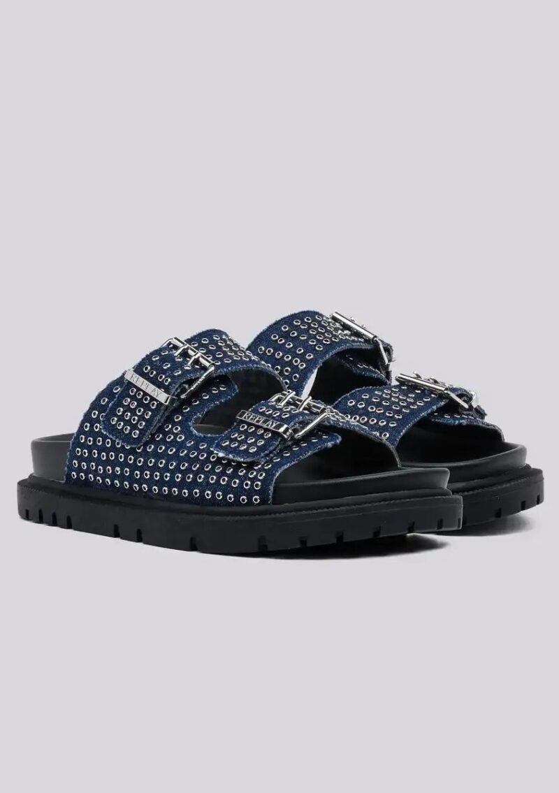 Sandalia denim Jade Studs marca Replay