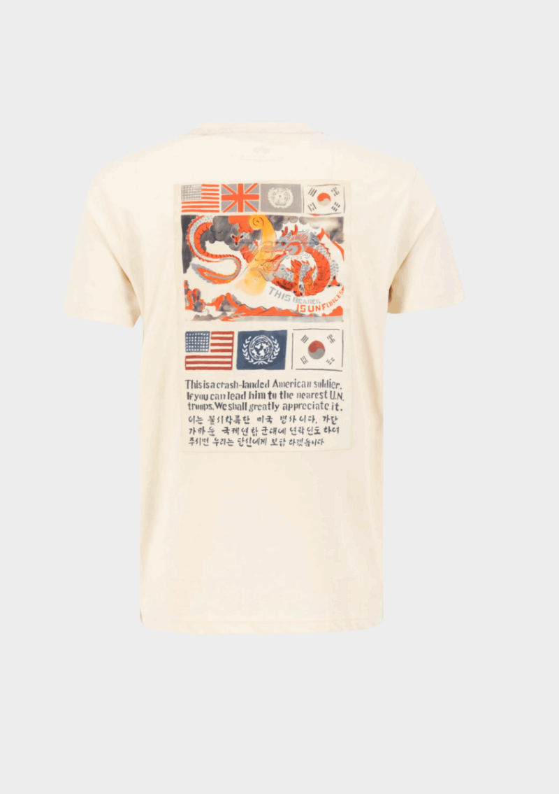 Camiseta Blood Chit marca Alpha Industries