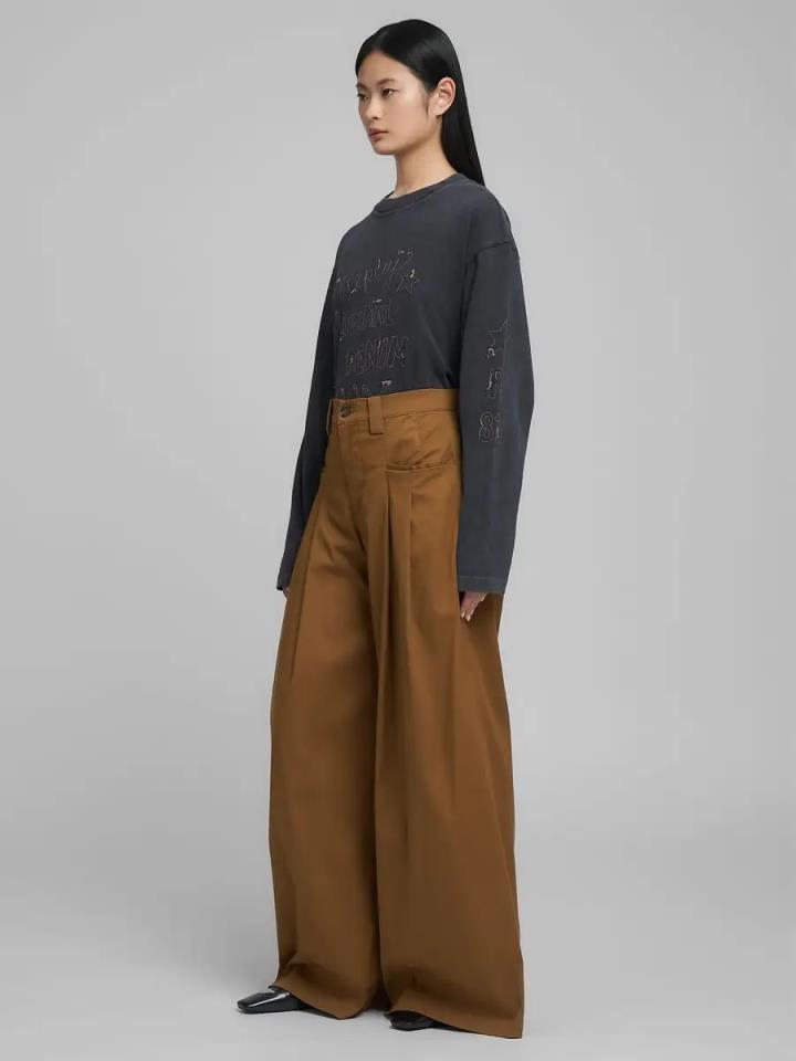 Pantalón sarga ancho Replay