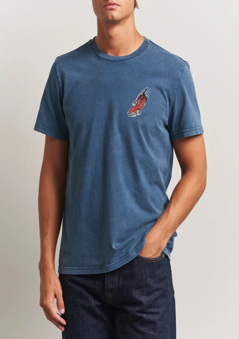 Camiseta Roy Track marca Nudie Jeans