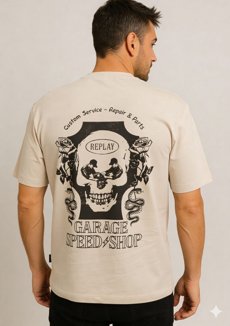 Camiseta Garage marca Replay