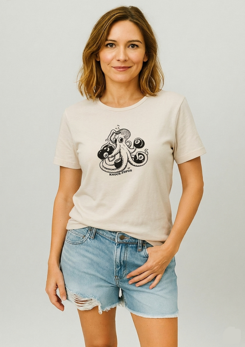 Camiseta Eve Pulpo marca Nudie Jeans