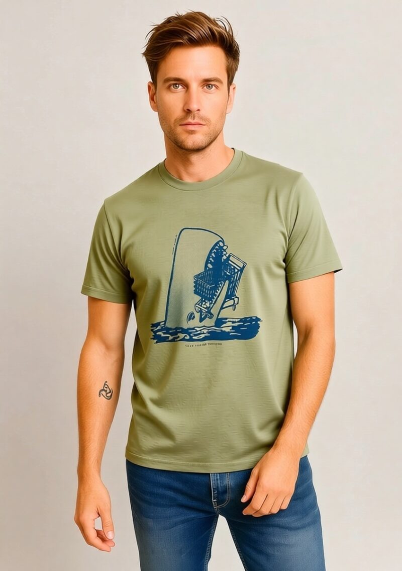 Camiseta Roy Ballena marca Nudie Jeans